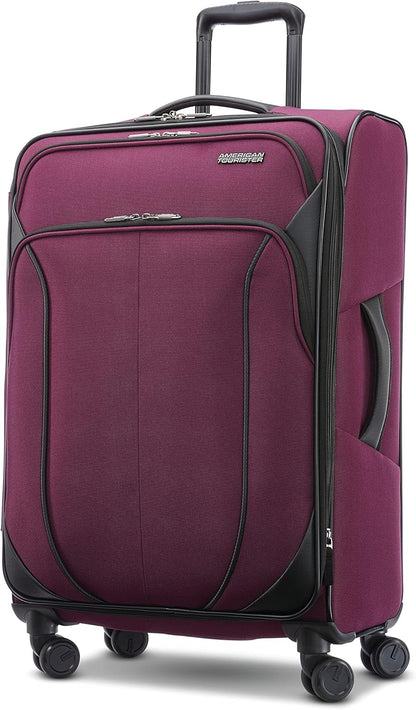 4 KIX 2.0 Expandable Softside Luggage with Spinner Wheels, 20 SPINNER, CLASSIC BLUE
