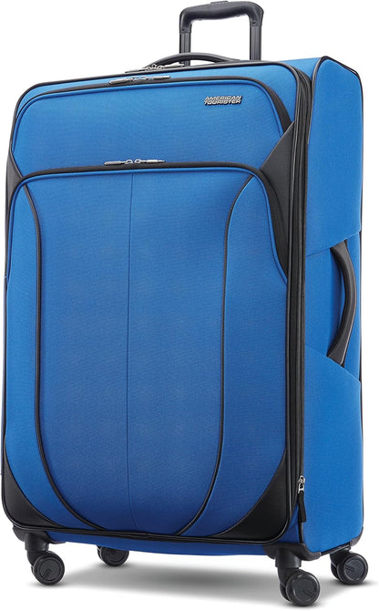 4 KIX 2.0 Expandable Softside Luggage with Spinner Wheels, 20 SPINNER, CLASSIC BLUE