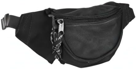 Fanny Pack w/ 3 Pockets Traveling Concealment Pouch Airport Money Bag