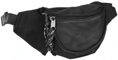 Fanny Pack w/ 3 Pockets Traveling Concealment Pouch Airport Money Bag