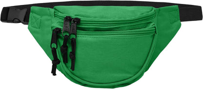 Fanny Pack w/ 3 Pockets Traveling Concealment Pouch Airport Money Bag