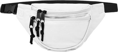 Fanny Pack w/ 3 Pockets Traveling Concealment Pouch Airport Money Bag