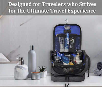Hanging Toiletry Bag for Men – Rugged & Stylish Dopp Kit for the Modern Man