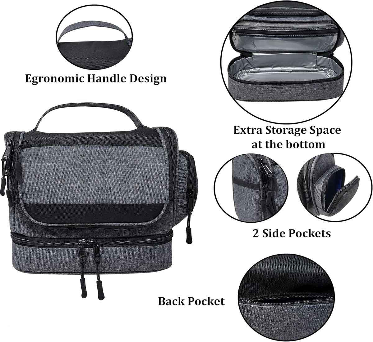 Hanging Toiletry Bag for Men – Rugged & Stylish Dopp Kit for the Modern Man