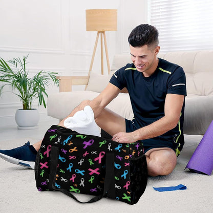 Travel and Gym Bag Duffel Easy Access Design Sports Weekender Overnight Carry On