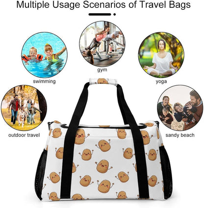 Travel and Gym Bag Duffel Easy Access Design Sports Weekender Overnight Carry On