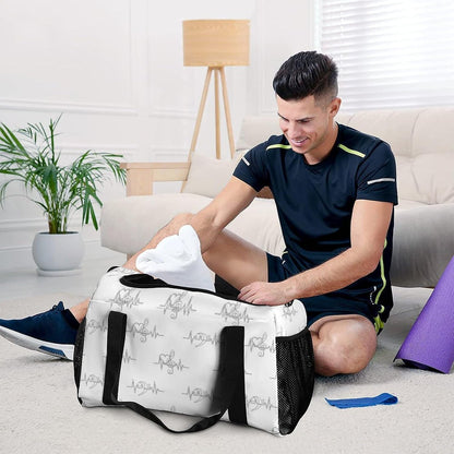 Travel and Gym Bag Duffel Easy Access Design Sports Weekender Overnight Carry On