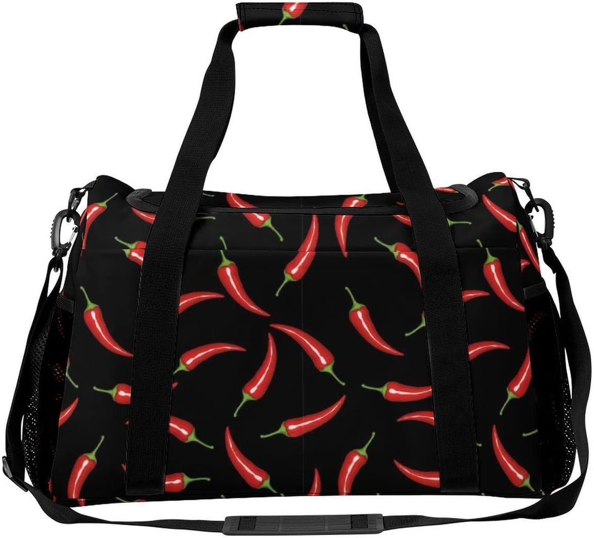 Travel and Gym Bag Duffel Easy Access Design Sports Weekender Overnight Carry On
