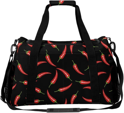 Travel and Gym Bag Duffel Easy Access Design Sports Weekender Overnight Carry On