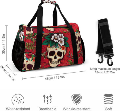 Travel and Gym Bag Duffel Easy Access Design Sports Weekender Overnight Carry On