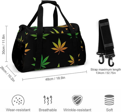 Travel and Gym Bag Duffel Easy Access Design Sports Weekender Overnight Carry On