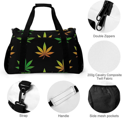 Travel and Gym Bag Duffel Easy Access Design Sports Weekender Overnight Carry On